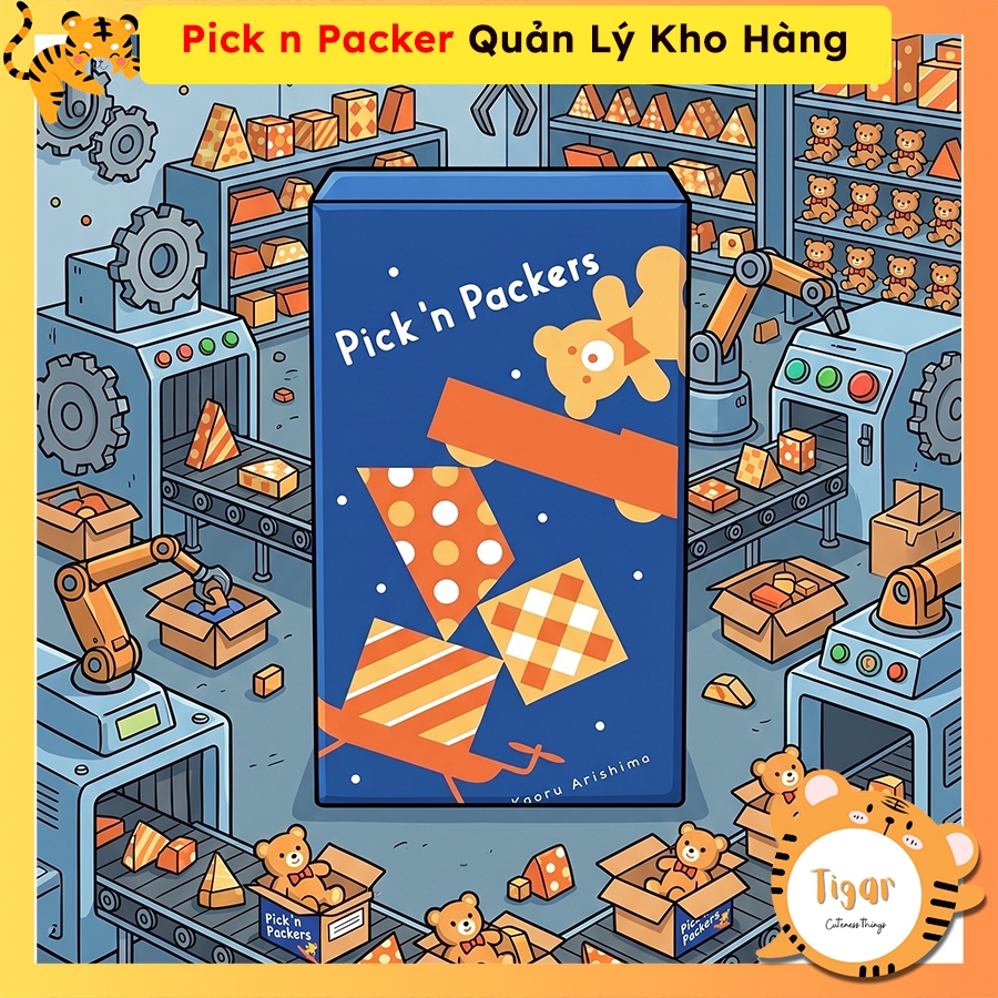 Boardgame Pick n Packers การจัดการคลังสินค้า
