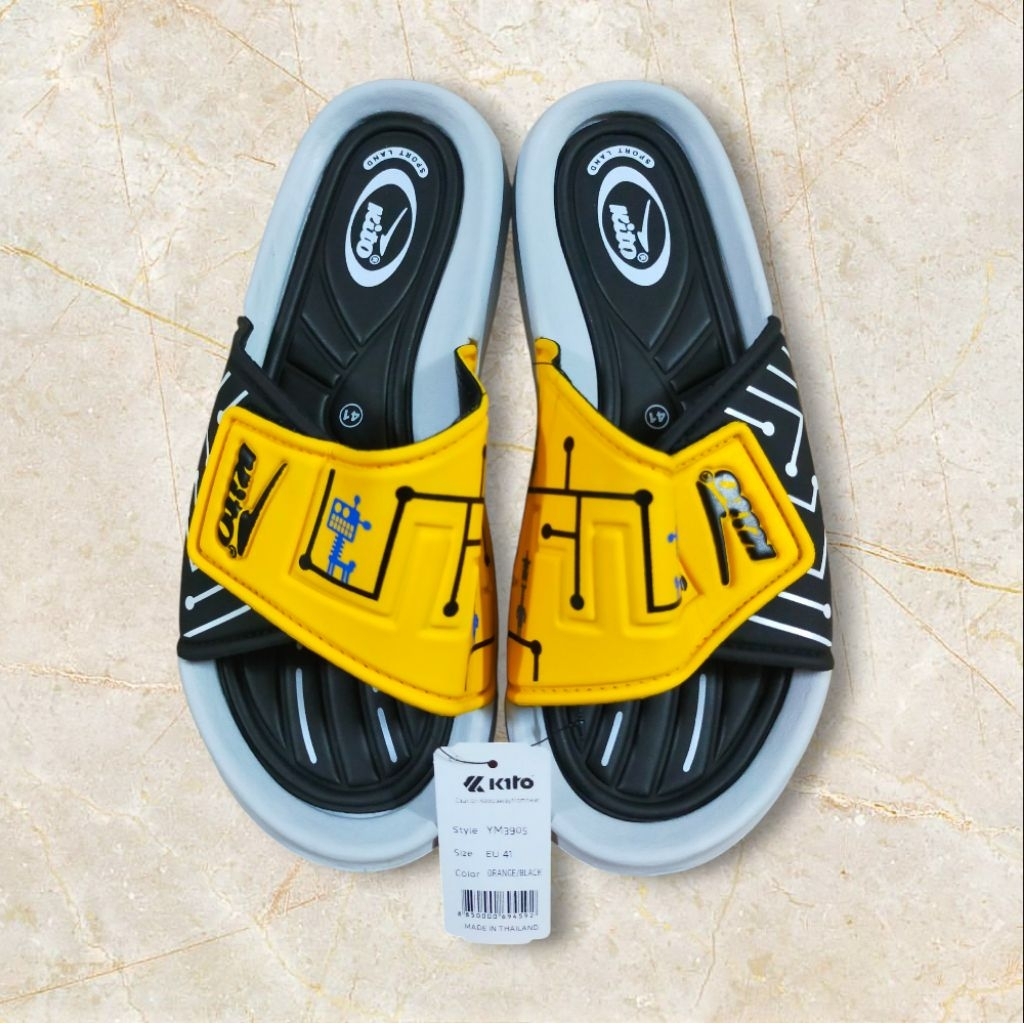 ADDA & KITO Premium Thai Cross-Strap Sandals - Super Light กันลื่น ทนทานมาก