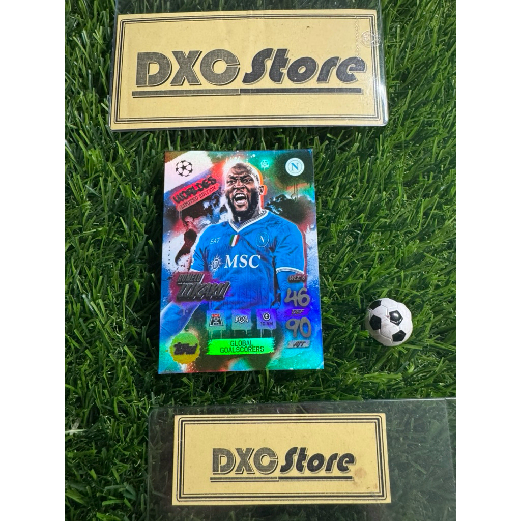 [ ของแท้ ] - WORLD EDITION - TOPPS MATCH ATTAX 2026 - ROMELU LUKAKU (NAPOLI)