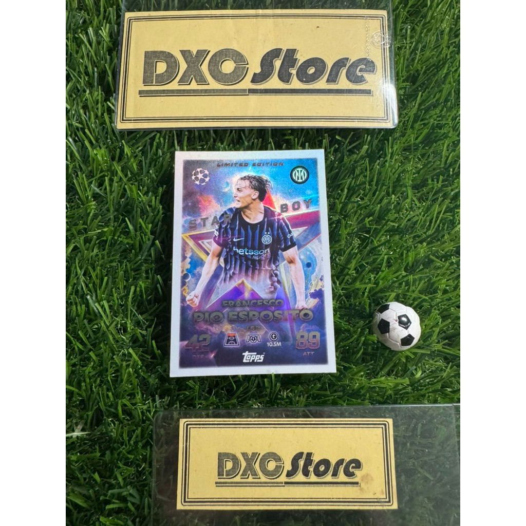 [ ของแท้ ] - LIMITED EDITION STAR BOY - TOPPS MATCH ATTAX 2026 - FRANCESCO PIO ESPOSITO (INTER MILAN