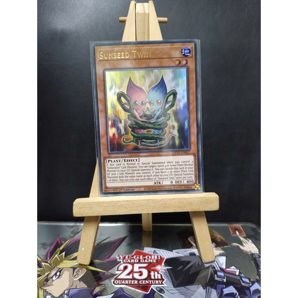 [ Do Lac Yugioh ] Mint90 Yugioh Monster Sunseed Twin Ultra Card
