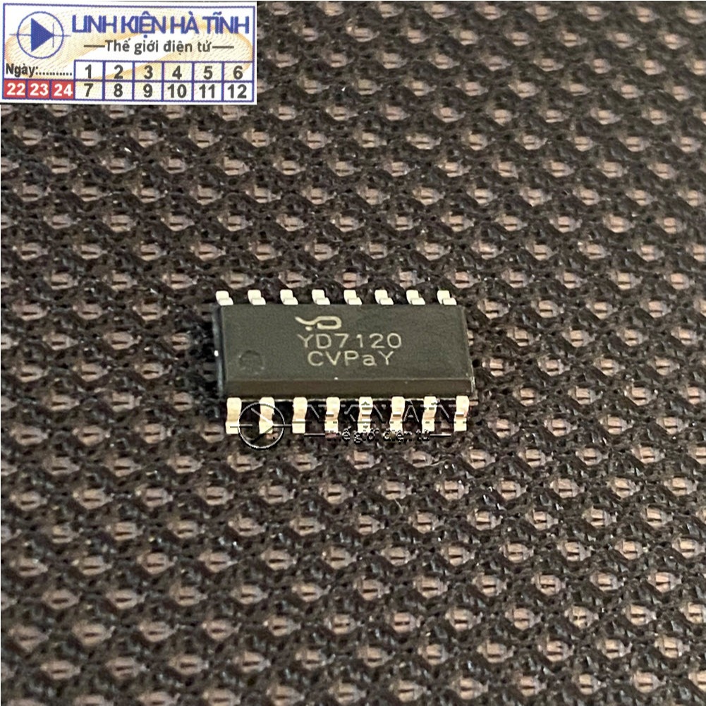 กระเป๋า IC 2 YD7120 7120 Class D ความจุเทียบเท่า IRS2092S pxb9