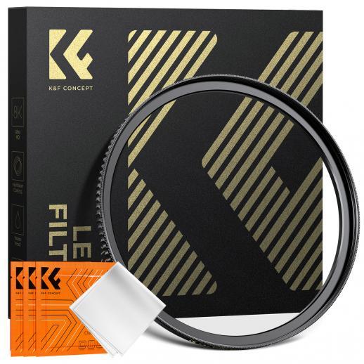 K&F Concept แหวนแปลงแหวนขั้นบันไดทองเหลือง 77-82mm/67-82mm-KF05.328