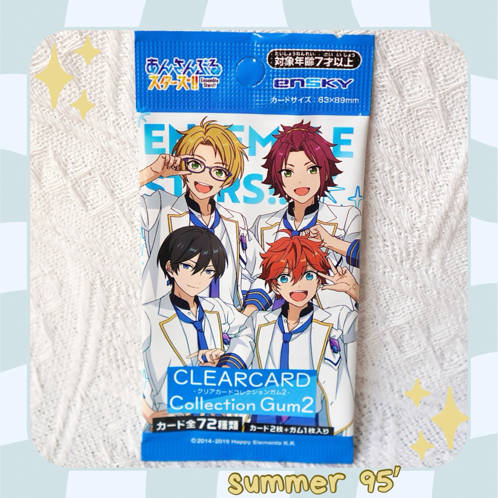 [READY-SUMMER 95] แพ็คการ์ดใส Ensemble Stars Idol Training diginity card Pack