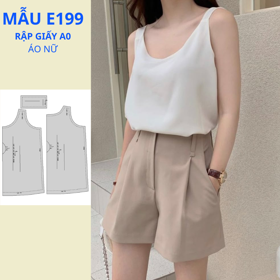 แผ่นกระดาษ A0-2-STRING SHIRT SHEET-E199