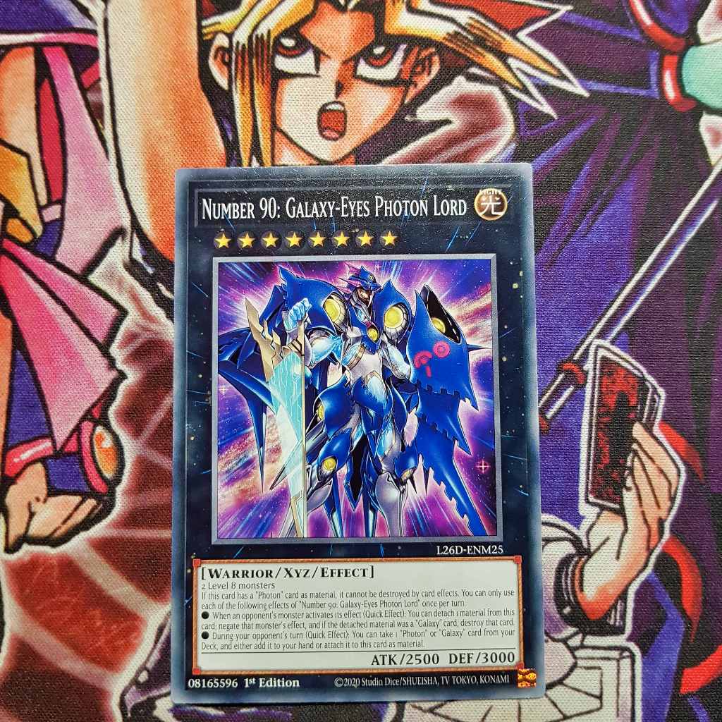 การ์ด Yugioh ของแท้ | เบอร์ 90: Galaxy-Eyes Photon Lord | L26D ทั่วไป.