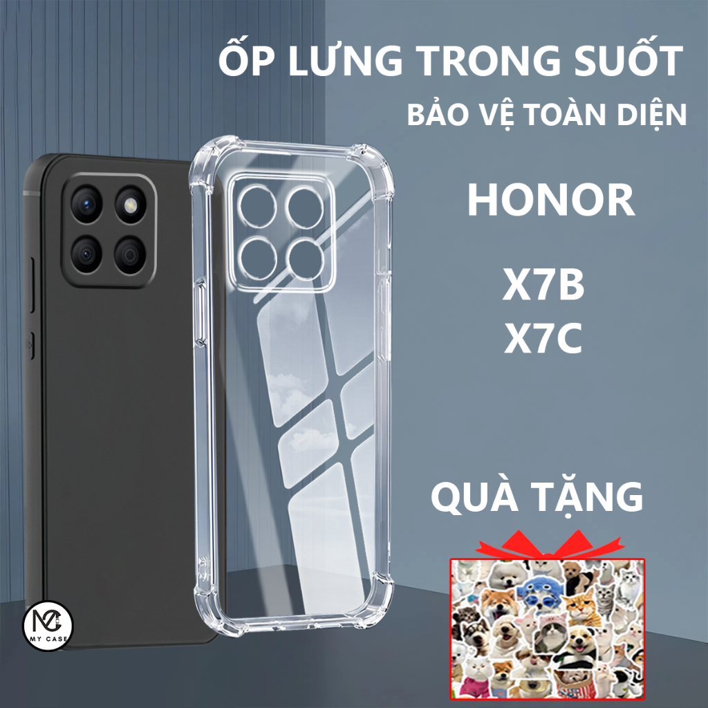 เคสกันกระแทก Honor X7C/ X7B โปร่งใส ซิลิโคน กันกล้อง - My Case