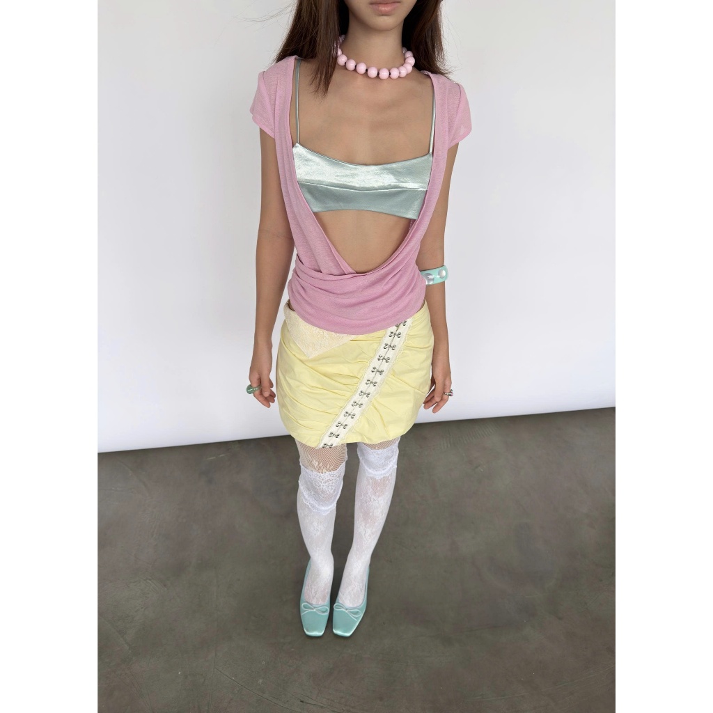 INTO.EIGHT เสื้อกล้ามหลังยางยืดออกแบบ (Coco Bra)
