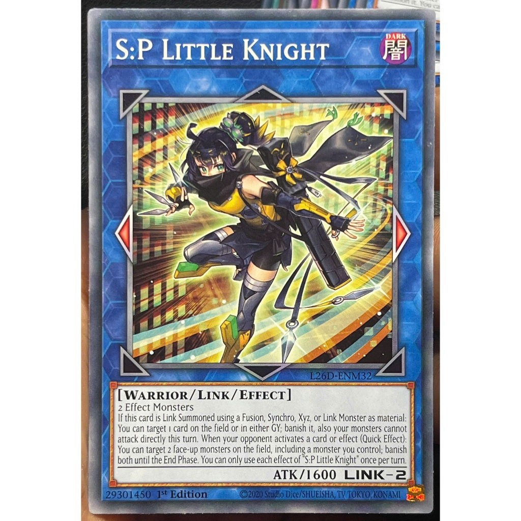 [KW2 Yugioh] [EN-UK] การ์ด L26D-ENM32 S:P Little Knight - ทั่วไป