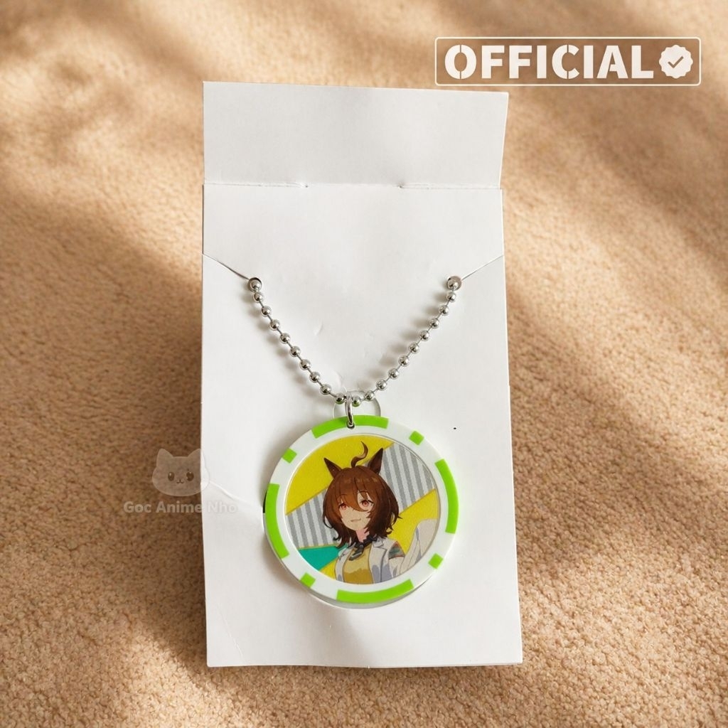 Uma Musume Agnes Tachyon พวงกุญแจเหรียญ
