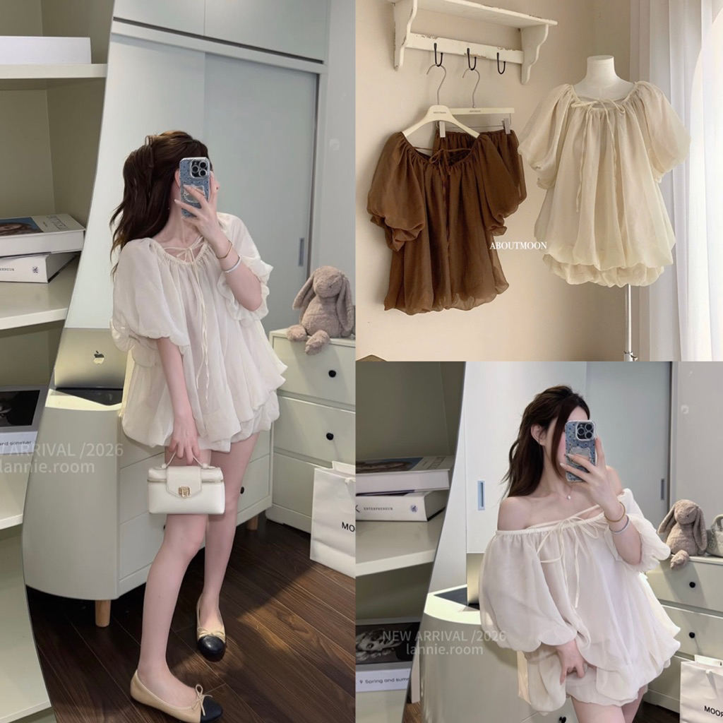 ชุดผ้าไหมโทนสีทึบขั้นพื้นฐานสวมใส่ง่าย (มีในสต็อก)