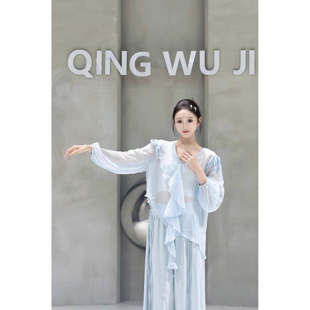 NEW MODEL เสื้อ DANCE ทรงหลวม - CLASSIC DANCE PERFORMANCE OUTFIT