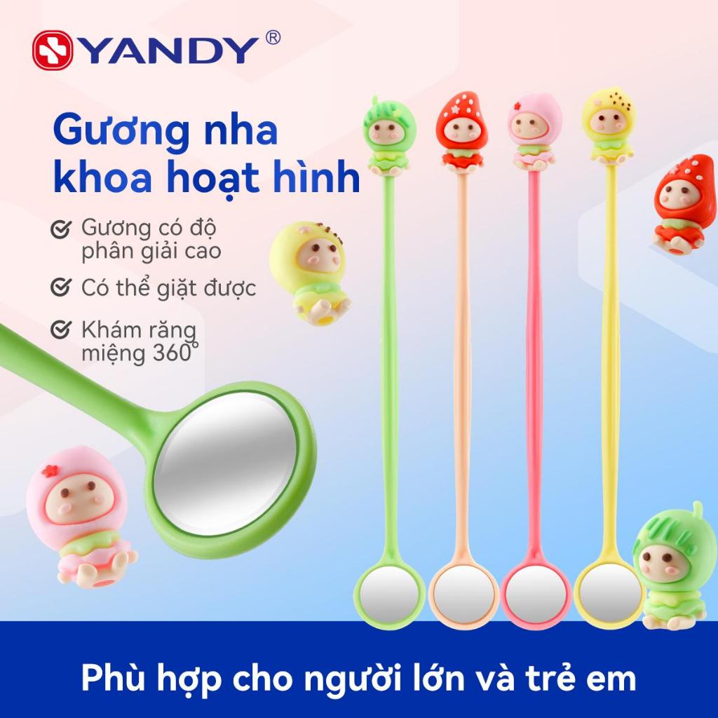 YANDY กล้องเอนโดสโคปลายการ์ตูนสําหรับเด็ก/กระจก - ดีไซน์เคลื่อนไหวชอบเด็ก!