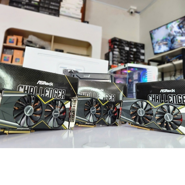 VGA ASROCK Radeon RX 5700 XT Challenger D 8G OC กล่องเต็ม
