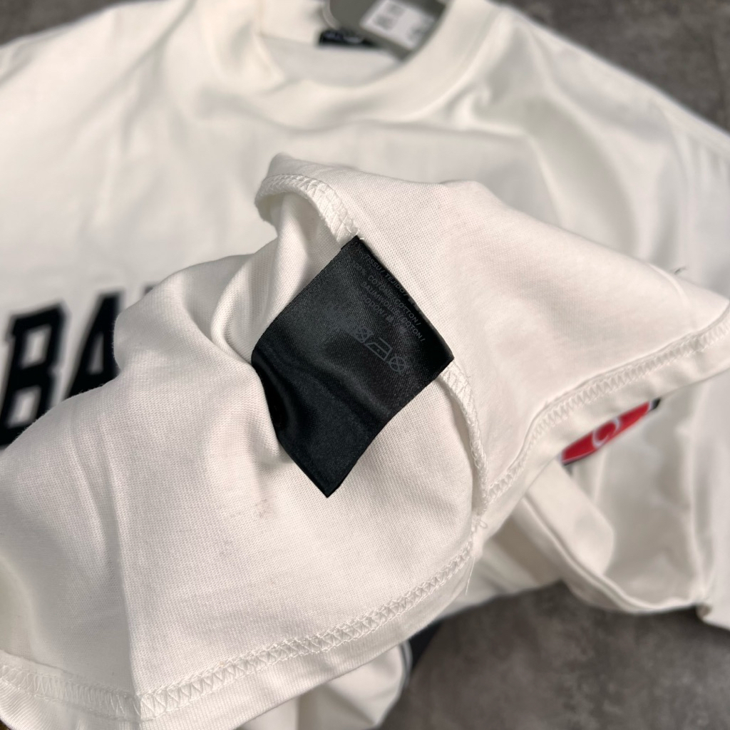 เสื้อยืดแขนสั้น Unisex Bale 01 B3273 Buivintage เต็มไปด้วยงานปักหนังคุณภาพสูง over-fit ราคา ถูกที่สุด ดีลบีเคเค แกลเลอรีภาพที่ 8