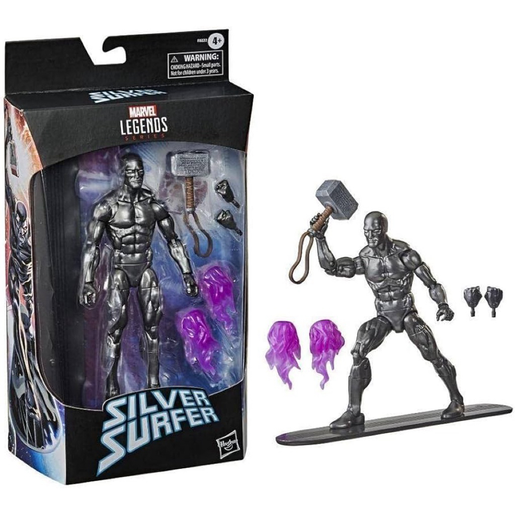 ฟิกเกอร์ Hasbro Marvel Legends Series Silver Surfer (Obsidian Surfer)