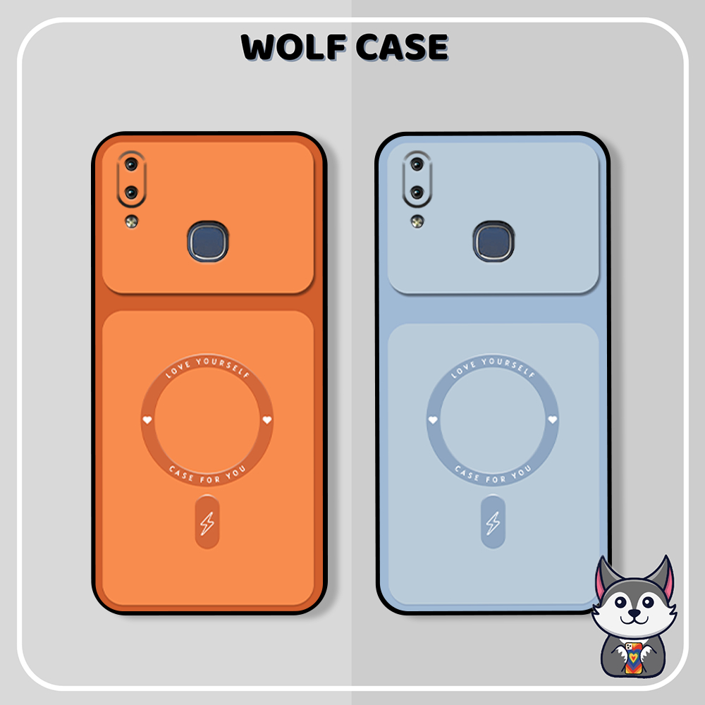 เคส Vivo Y91(1814)/ Y91C (VIVO 1820)/ Y93/ Y95 พร้อมพิมพ์ลายแม่เหล็ก BEAUTIFUL BASIC