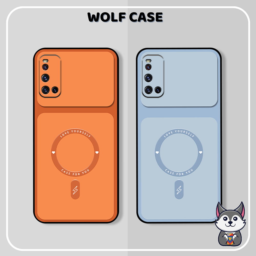 เคส Vivo V19 (VIVO 1933) / V20 / V21 พร้อมพิมพ์แม่เหล็ก BEAUTIFUL BASIC