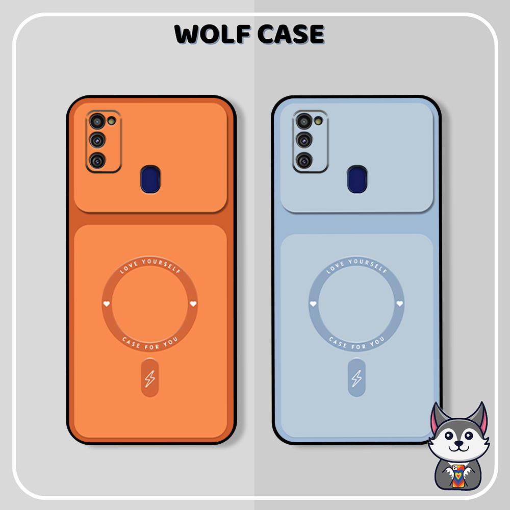 เคส Samsung M21, M31, M51 พร้อมพิมพ์แม่เหล็ก BEAUTIFUL BASIC