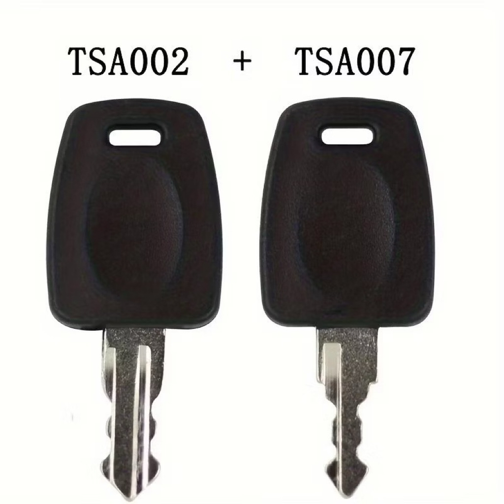 TSA002, TSA007 กุญแจสําหรับล็อคกระเป๋าเดินทาง