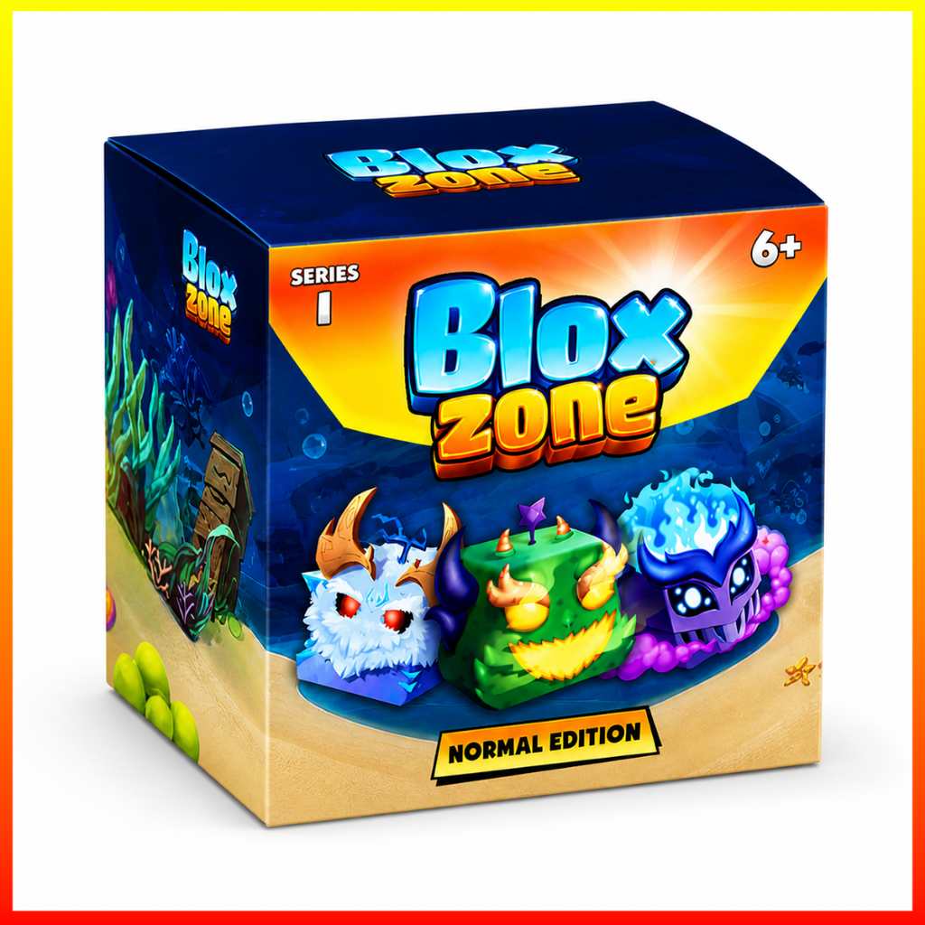 เบลอโซน! BLINDBOX BLOX BLOX ZONE DEVIL FRUIT MODEL - พร้อมรหัส INCLUDED