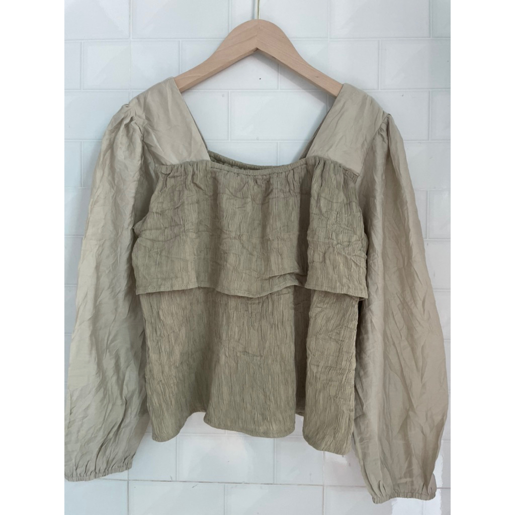 (2Hand QC) เสื้อคอเต่าวินเทจผู้หญิง DES Size SM