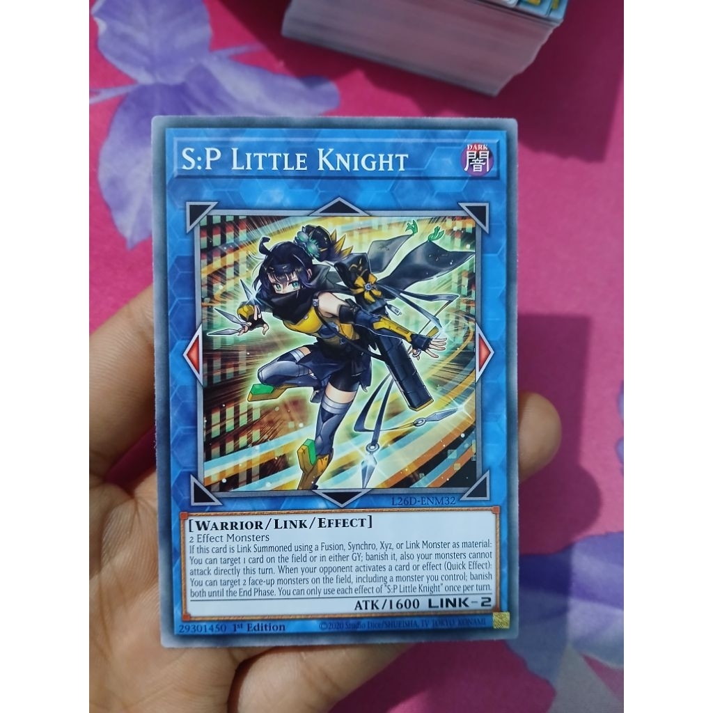 [Yugioh Bien Hoa Store] การ์ด 1 ใบ S:P Little Knight Common L26D-ENM32
