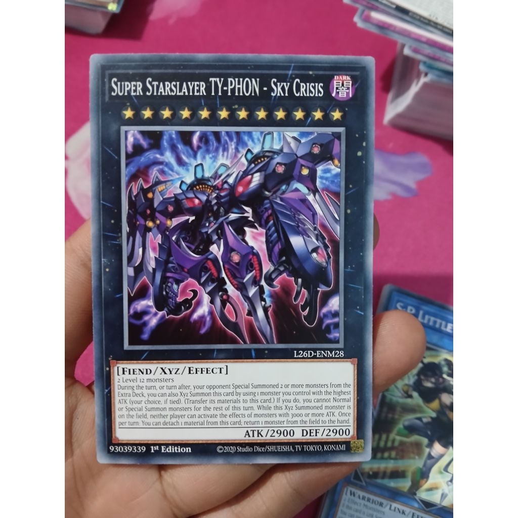 Yugioh Bien Hoa Store การ์ด 1 ใบ Super Starslayer TY-PHON