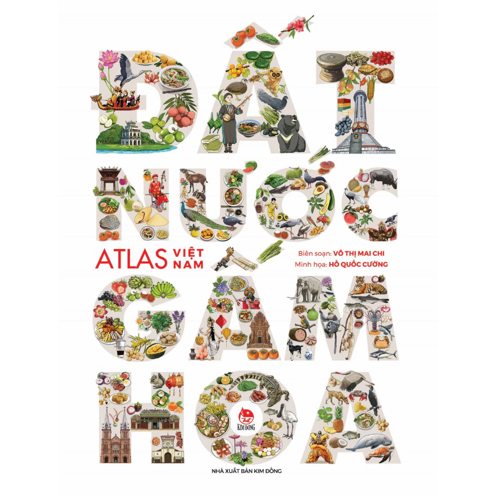หนังสือ - Damask Country - Atlas Vietnam