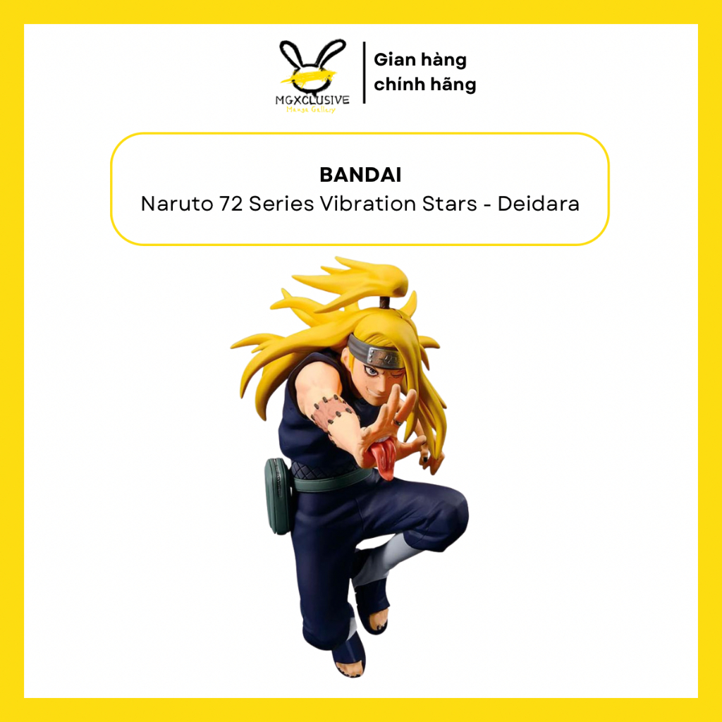 ฟิกเกอร์ Bandai Vibration Stars ของแท้ - Naruto 72 Series Deidara