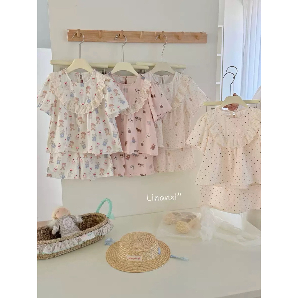 HOMEWEAR LINANXI – สวยและอ่อนโยนสําหรับเด็กผู้หญิง