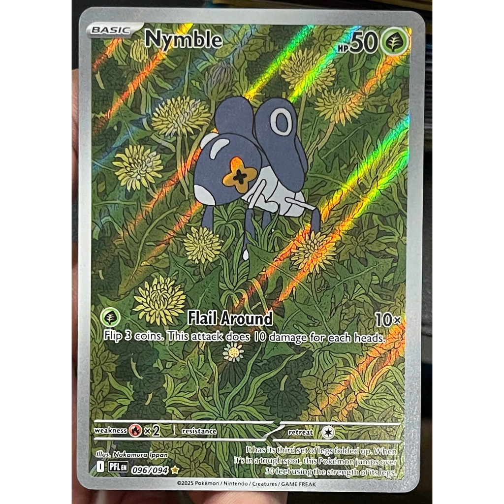 [KW2 Pokemon] [EN] Nymble Card 096/094 - ภาพประกอบหายาก