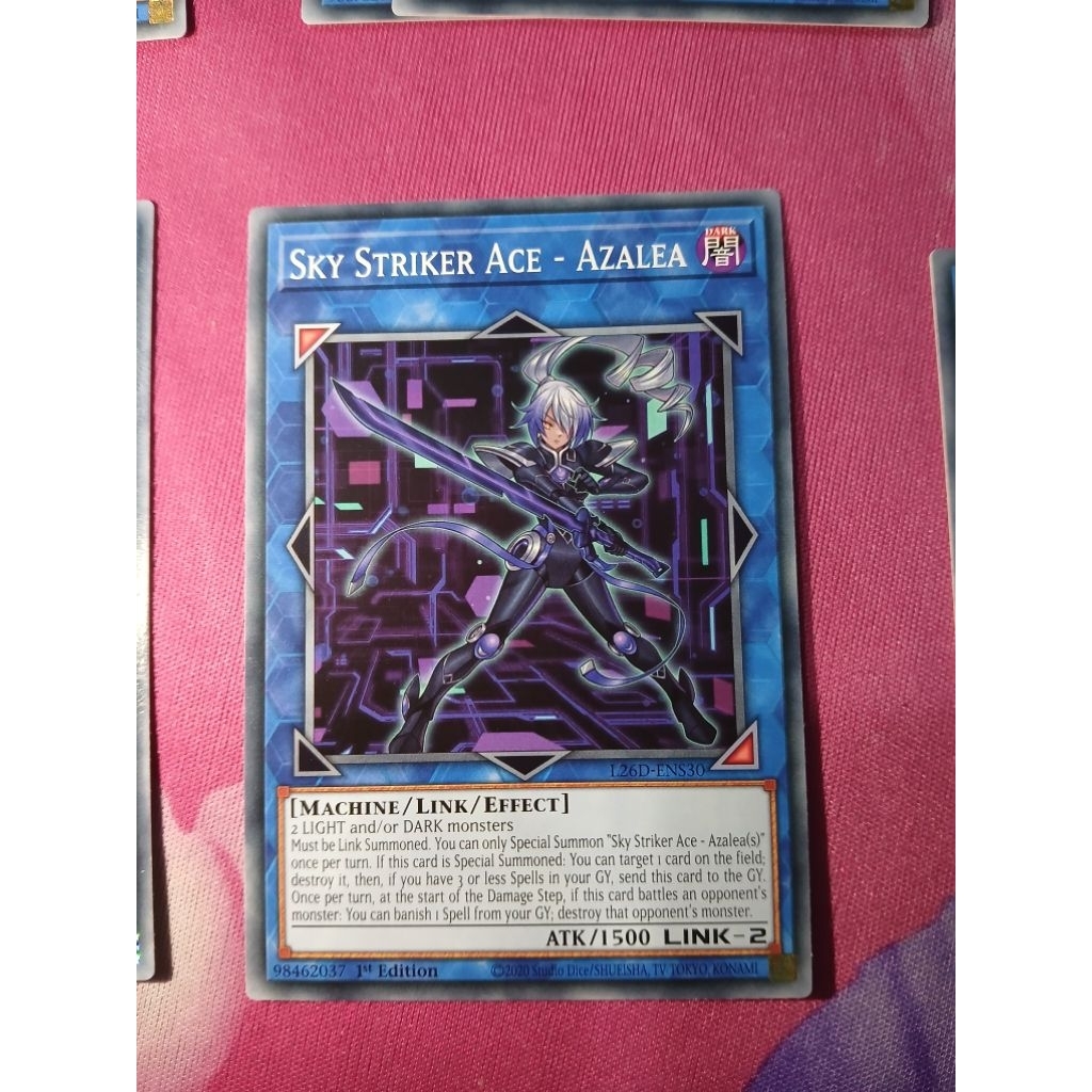 [Yugioh Bien Hoa Store] การ์ด 1 ใบ Sky Striker Ace - Azalea รุ่นที่ 1 Common L26D-ENS30