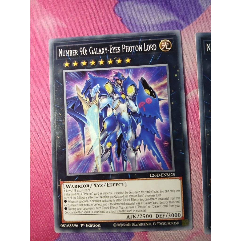 [Yugioh Bien Hoa Store] 1 การ์ดหมายเลข 90: Galaxy-Eyes Photon Lord Common L26D-ENM25