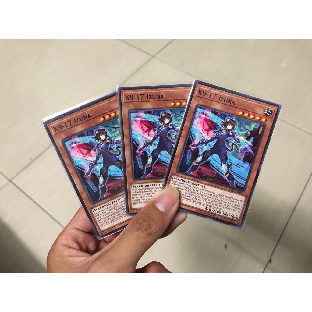 การ์ด Yugioh K9-17 Izuna DBJH-AE031 คอมมอน