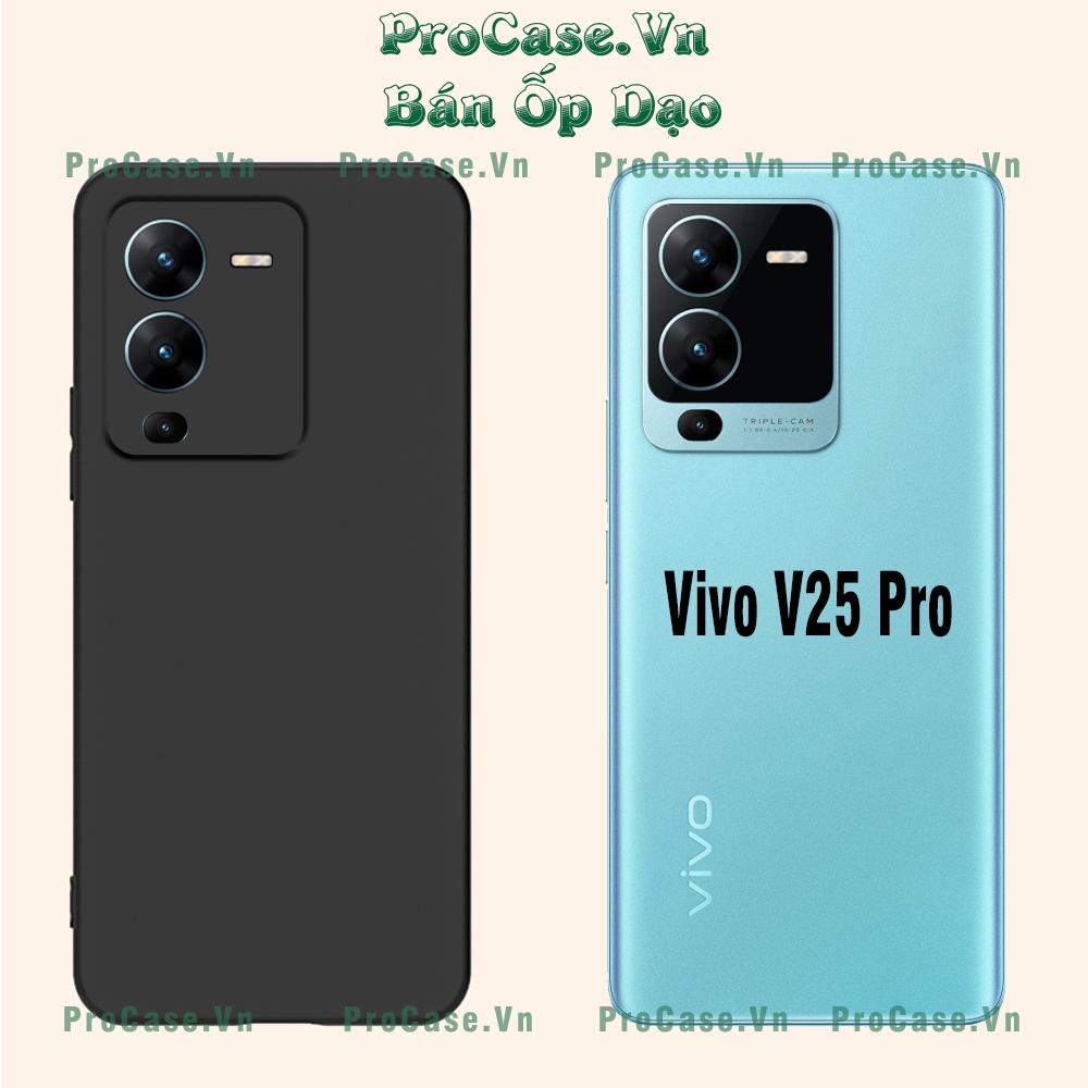 เคส Vivo V25 / Vivo V25e / Vivo V25 Pro Soft TPU ขอบสี่เหลี่ยม กันกระแทก ป้องกันกล้อง
