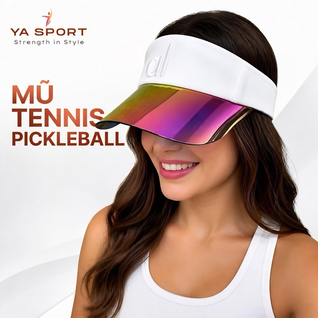 REAL PHOTOS AL0 หมวก Pickleball ครึ่งหัวคุณภาพสูง Made in America ของแท้ YYs5A | หมวกกีฬาบังแดดระบาย