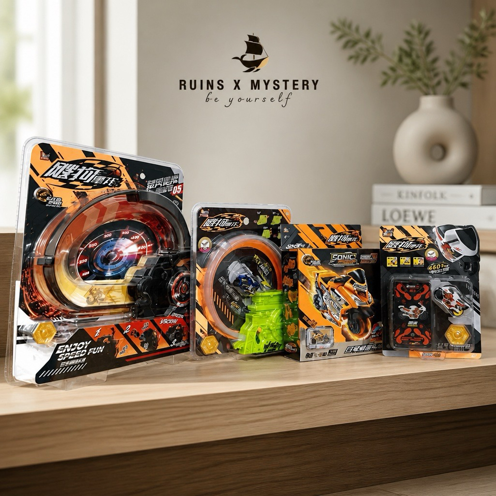 TOY CAR_IDOON_TOY MOTORCYCLE - DOG WHIRLWIND