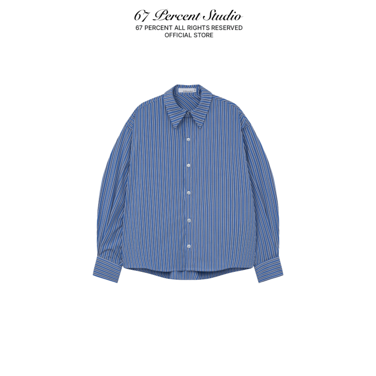 Loose Puff Sleeve SHIRT 67PERCENT/67% - CONTOUR CUT SHIRT