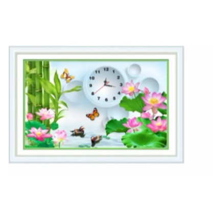 3D Cross เย็บปักถักร้อยภาพวาดดู UYEN HO DIEP 88851 (CUSTOMERS OWN EMBROIDERY) ขนาด: 48X33CM