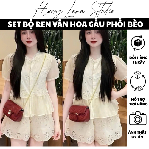 BEAR FLOWER LACE SET