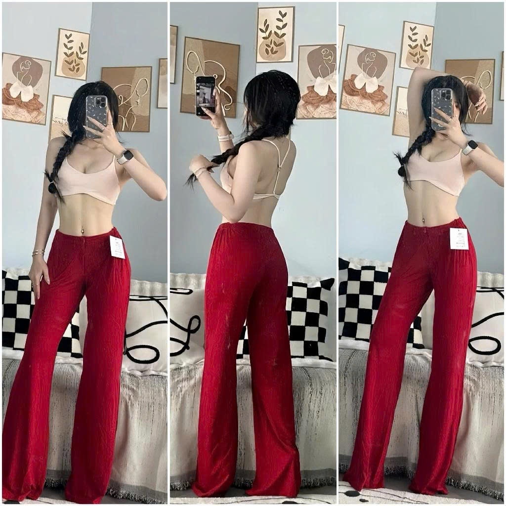 Q19 Gym-Yoga-Aerbic Sports Straight Pants