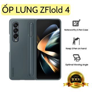 เคส Samsung Galaxy Z Fold 4, Fold4 พร้อมขาตั้งและที่วางปากกา