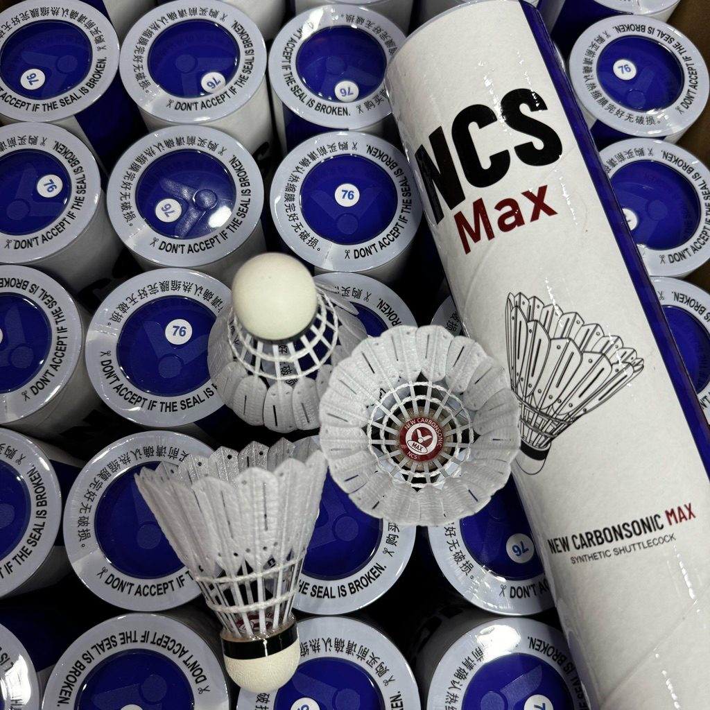 ลูกแบดมินตัน Victor Carbon NCS, NCS Max, NCS Pro ของแท้ คุณภาพสูง ลูกแบดมินตันทนทานมาก พร้อมความเร็ว
