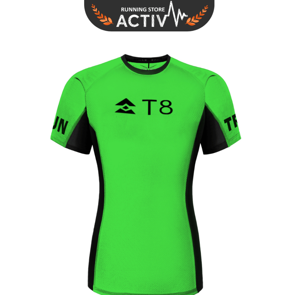 T8 Iced Tee เสื้อวิ่งผู้หญิง - Lime - L