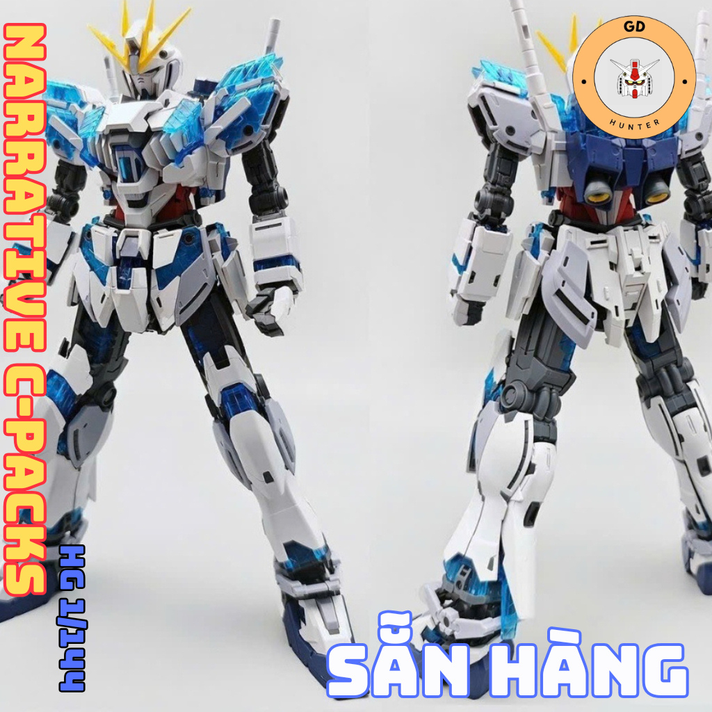 [AVAILABLE] HG RX-9/C Narrative C-Packs (สีภาพตื่นขึ้น)