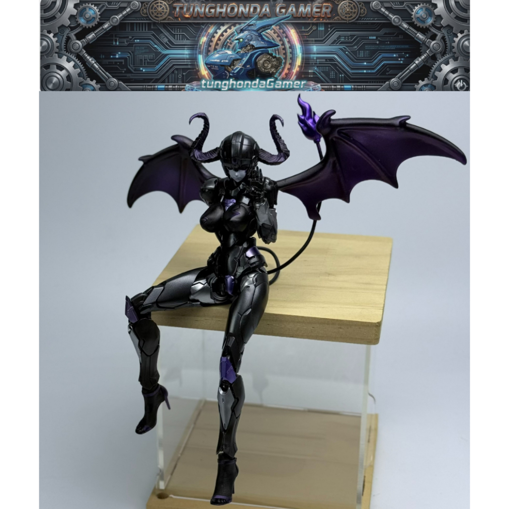 ชุดอุปกรณ์เสริมพลาสติกพิมพ์ลาย 3d อัพเกรด (แปลงชุด) สําหรับผี Succubus สําหรับรุ่น MD002 หม้อแปลง Ar