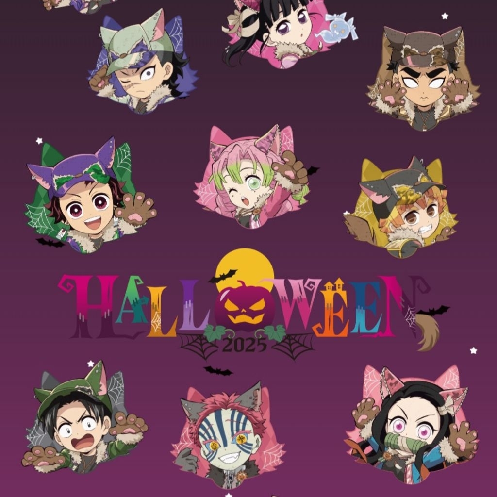 (ของแท้) KNY Halloween 2026 Card - Kimetsu No Yaiba Demon Slayer
