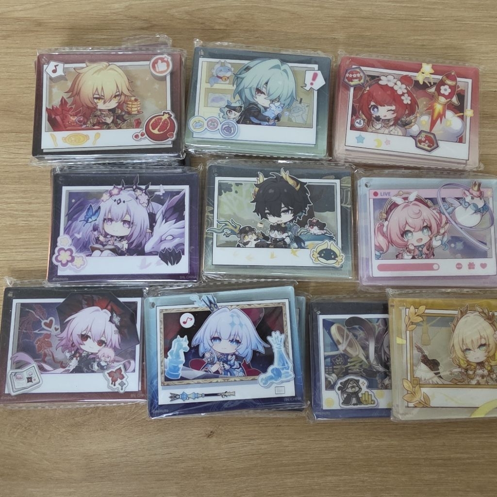 (ของแท้) บล็อกพวงกุญแจ HSR Amphorus - รางดาว Honkai