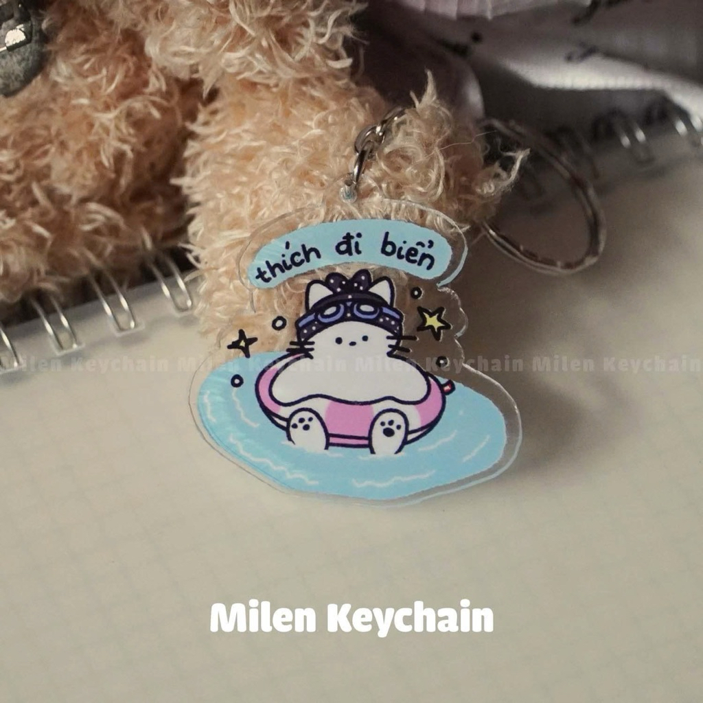 GIFT MESSAGE KEYCHAIN - ขอให้เป็น BEACH